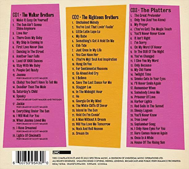 19 - Dreamboats  Petticoats Presents The Walker Brothers, the Righteous Brothers  the Platters - back.jpg