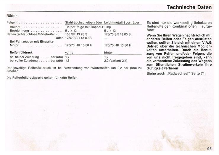 Instrukcja obsługi samochodu Sierpień 1979 Wersja niemiecka - Passat-B1-Instrukcja-DE-page-096.jpg